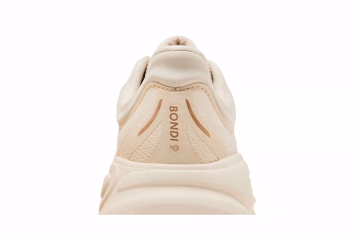 HOKA Women's Bondi 9 Vanilla Birch, view 8