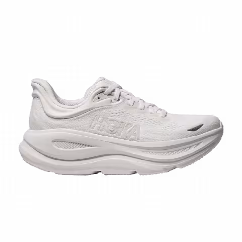 HOKA Wmns Bondi 9 Wide 'Triple White'