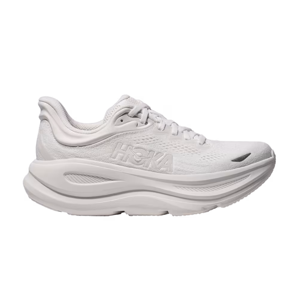 HOKA Women's Bondi 9 Wide Triple White