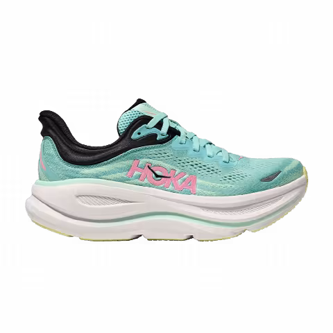 HOKA Wmns Bondi 9 Wide 'Blue Spark Mint Fluorite'
