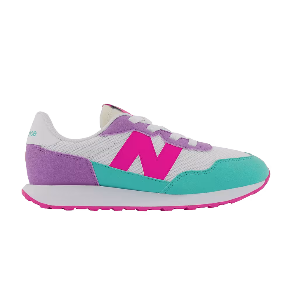 New Balance 237 Bungee Little Kid Wide White Multi