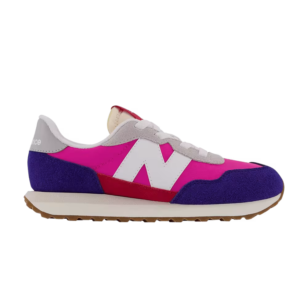 New Balance 237 Bungee Little Kid Wide Victory Blue Exuberant Pink