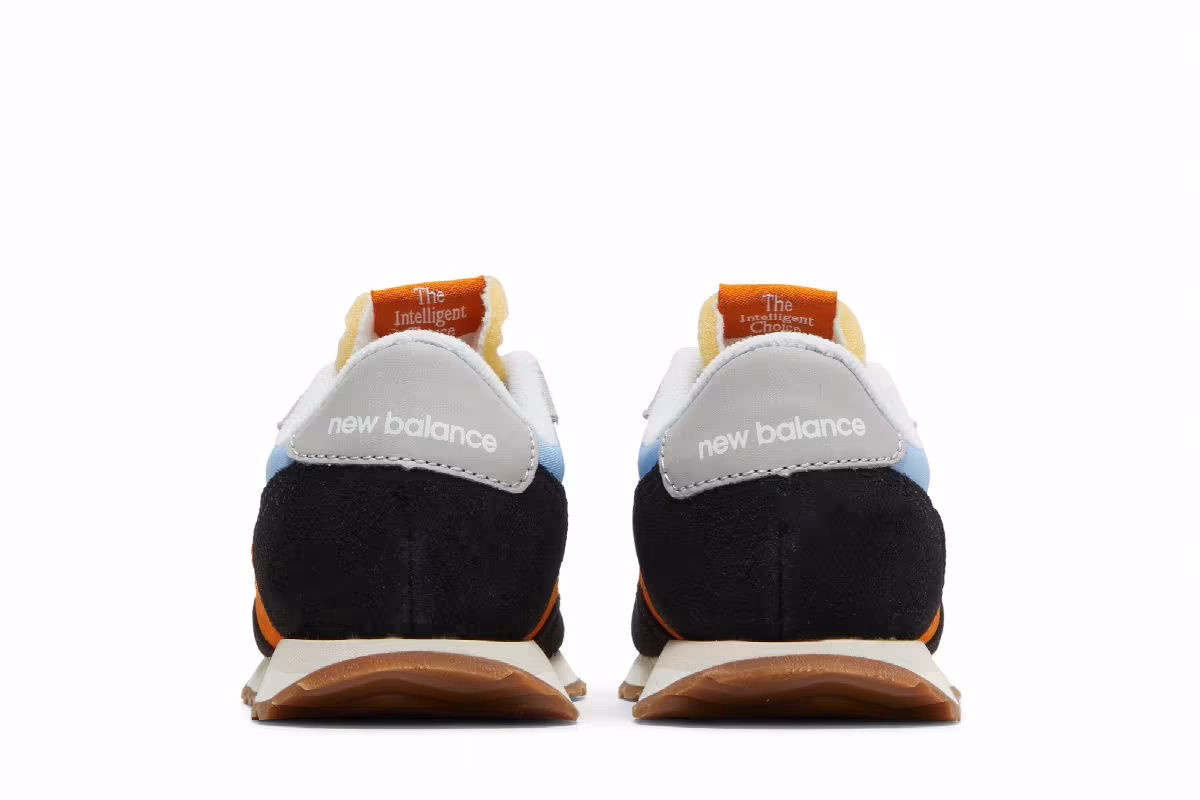 New Balance 237 Bungee Toddler Black Team Carolina, view 7