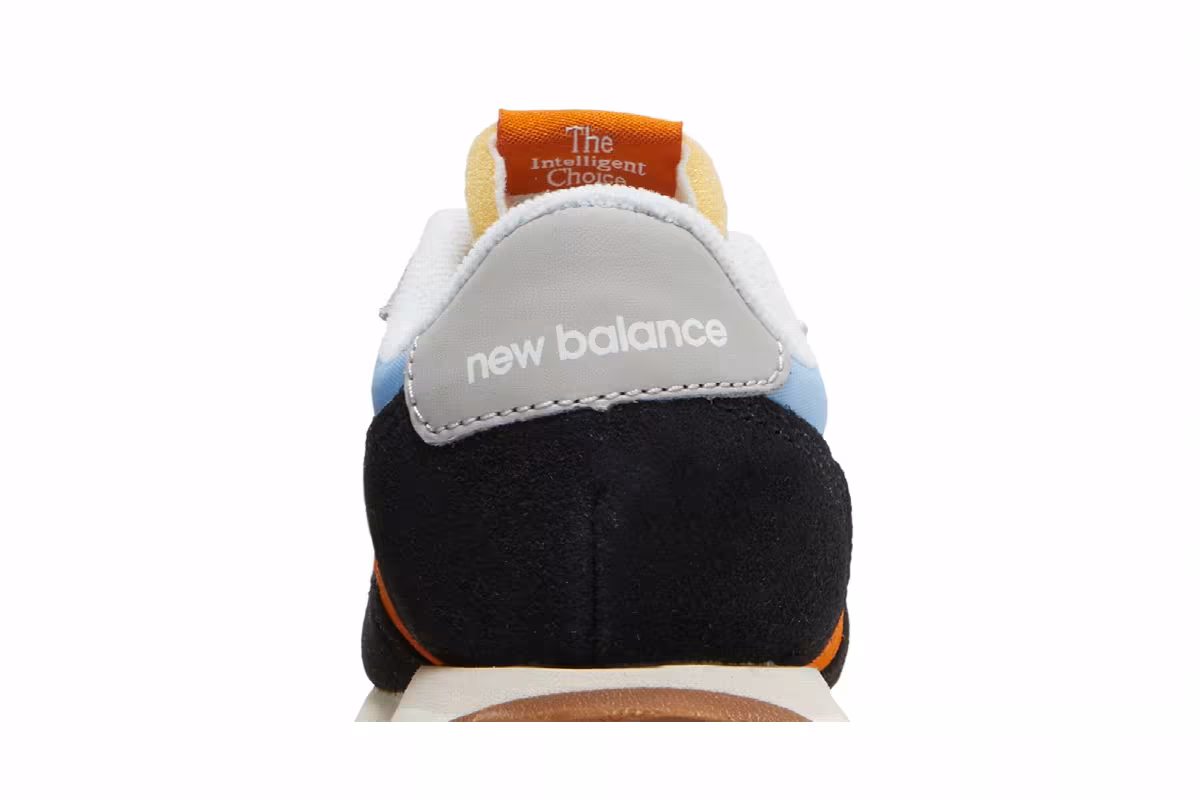 New Balance 237 Bungee Toddler Black Team Carolina, view 8