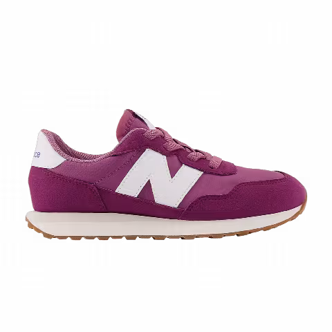 New Balance 237 Bungee Lace Little Kid Wide 'Dark Ember Gum'