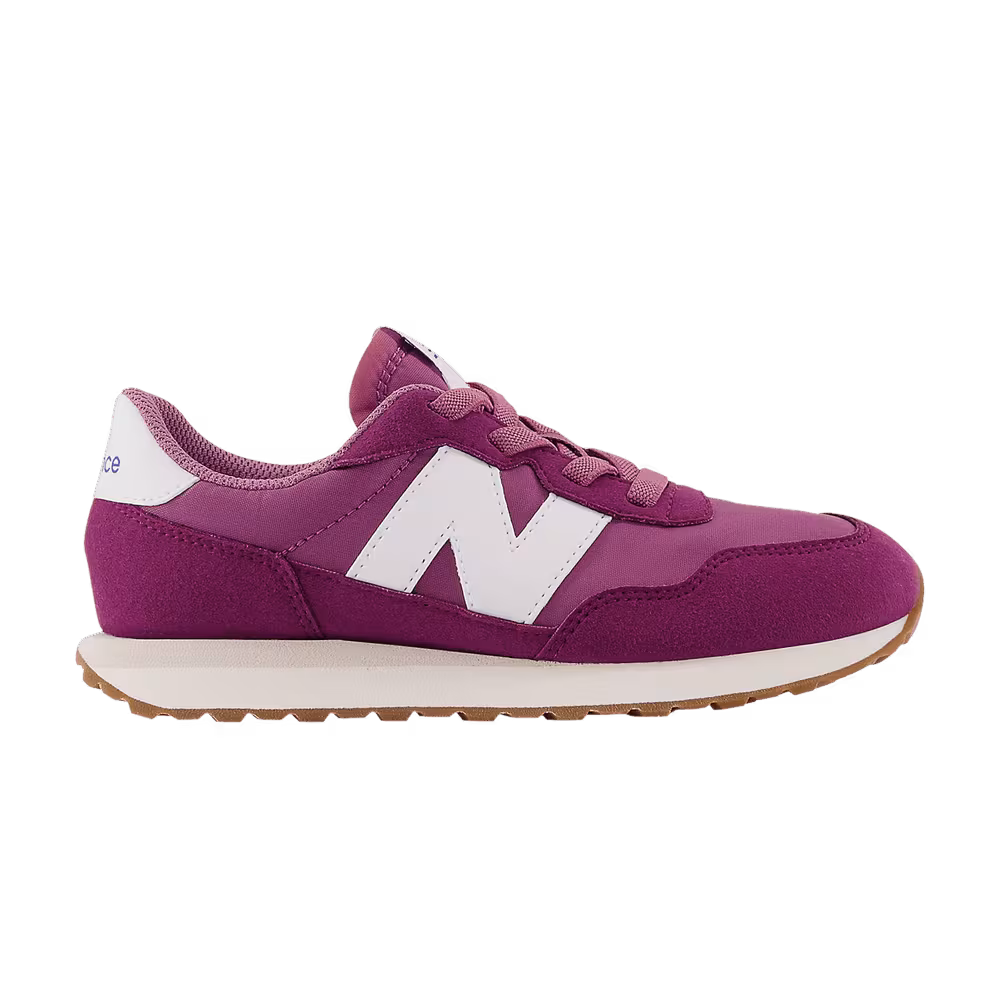 New Balance 237 Bungee Lace Little Kid Wide Dark Ember Gum