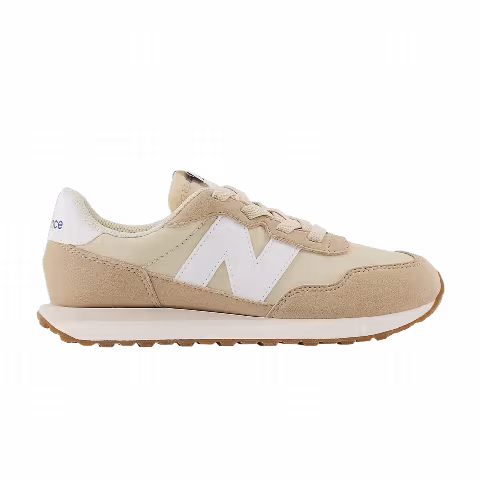 New Balance 237 Bungee Lace Little Kid Wide 'Beige Gum'