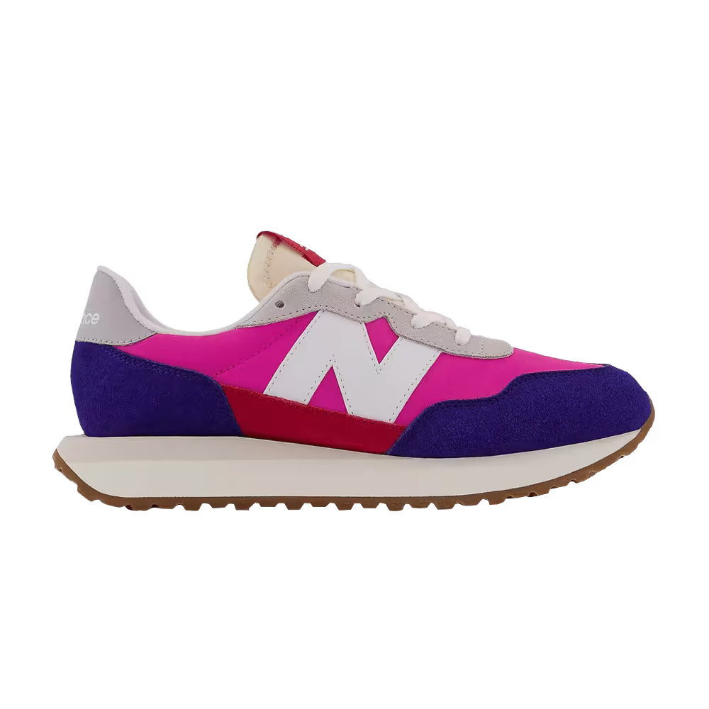 New Balance 237 Big Kid Wide Victory Blue Exuberant Pink Gum