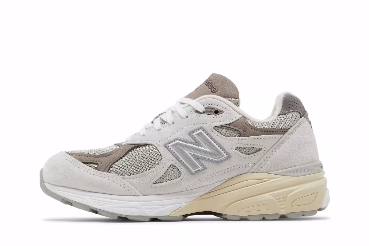 YCMC x New Balance 990v3 Big Kid Nimbus Cloud, view 4