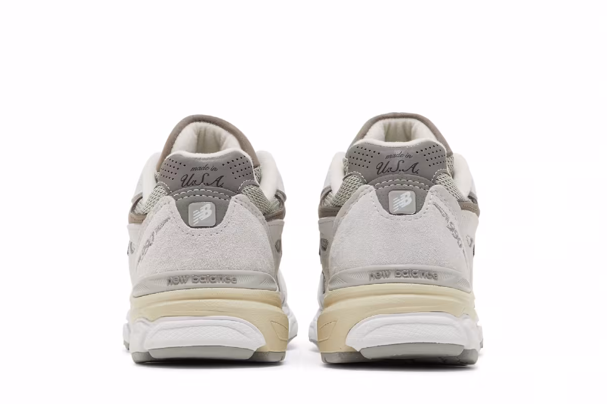YCMC x New Balance 990v3 Big Kid Nimbus Cloud, view 7
