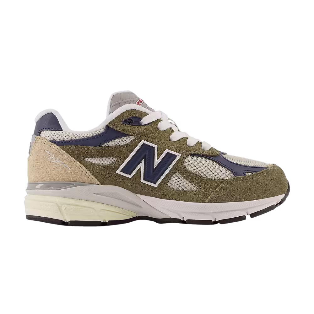 New Balance Teddy Santis x 990v3 Little Kid Dark Camo