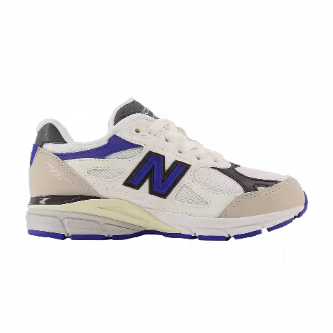New Balance Teddy Santis x 990v3 Little Kid 'White Blue'