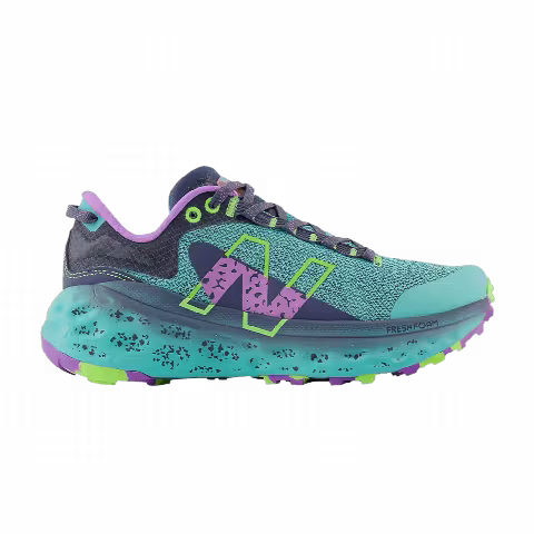 New Balance Wmns Fresh Foam X More Trail v2 Wide 'Cyber Jade Electric Purple'