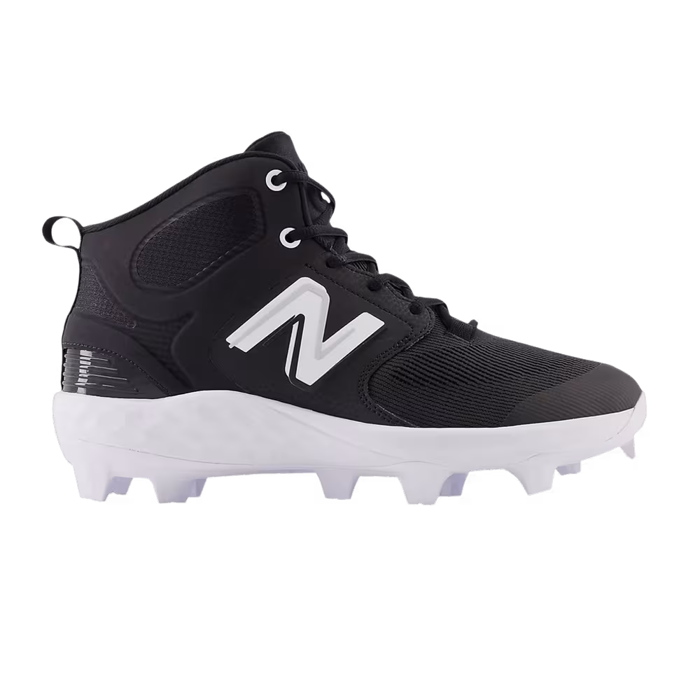 New Balance Fresh Foam 3000v6 Mid-Molded 2E Wide Black White