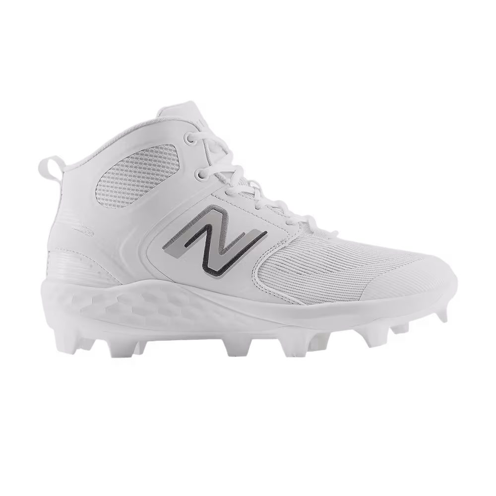 New Balance Fresh Foam 3000v6 Big Kid Mid-Molded Wide White
