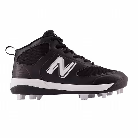 New Balance 3000v6 Big Kid Wide Rubber Molded 'Black White'