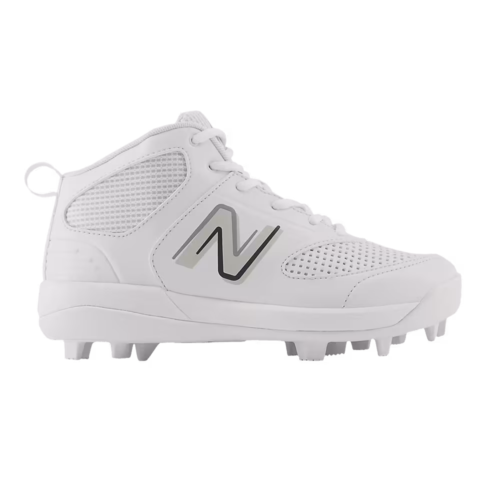 New Balance 3000v6 Big Kid Rubber Molded Synthetics White