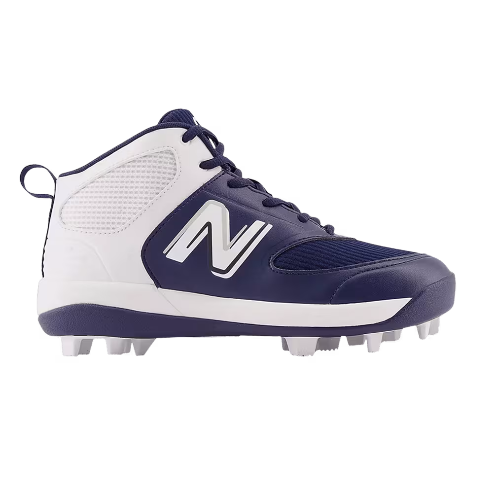 New Balance 3000v6 Big Kid Rubber Molded Navy White