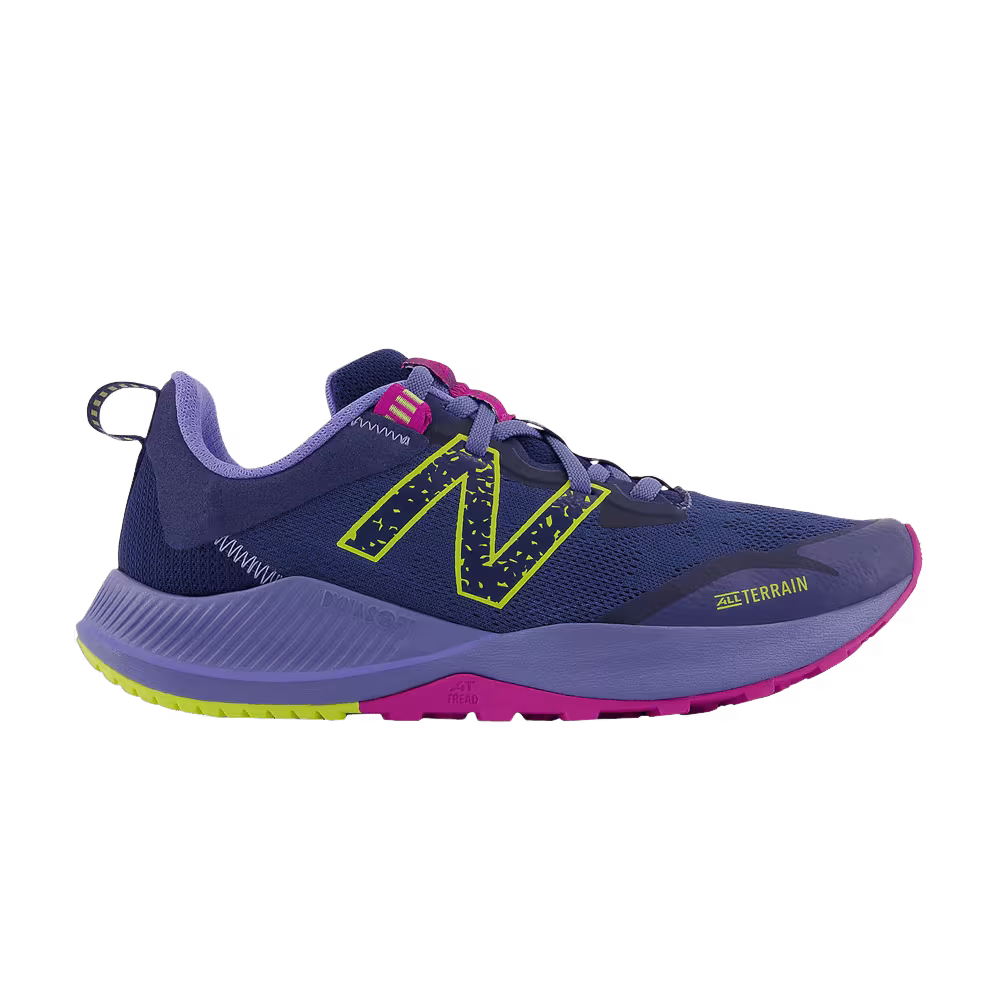 New Balance Women's DynaSoft Nitrel v4 Wide Blue Yellow Pink