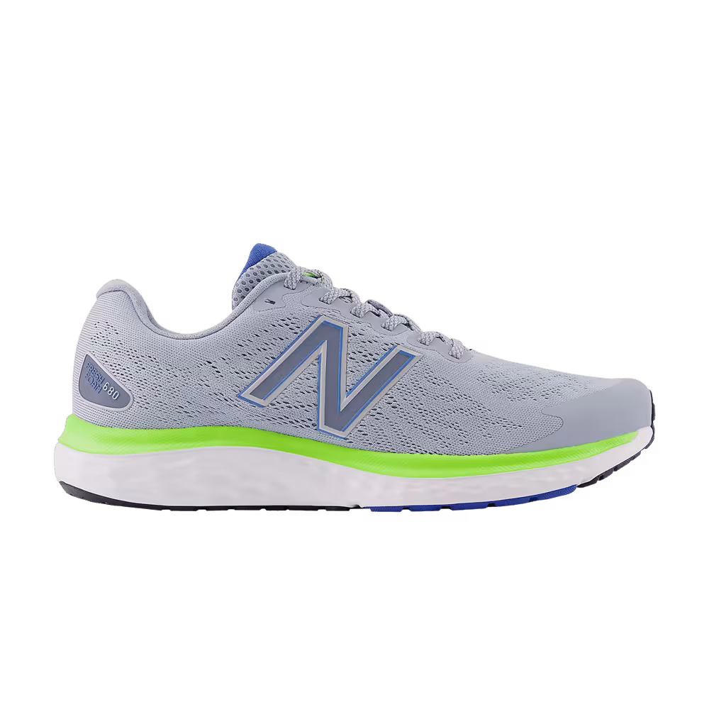 New Balance Fresh Foam 680v7 Arctic Grey Pixel Green