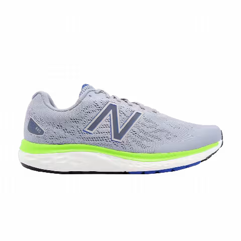 New Balance Fresh Foam 680v7 2E Wide 'Arctic Grey Pixel Green'
