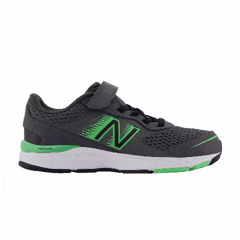 New Balance 680v6 Bungee Big Kid X-Wide 'Magnet Vibrant Spring'