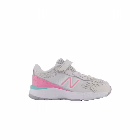 New Balance 680v6 Bungee Toddler Wide 'Nimbus Cloud Bubblegum'