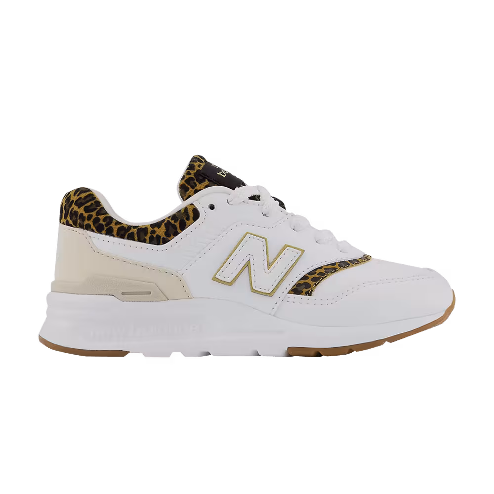 New Balance 997H Little Kid Animal Print - White