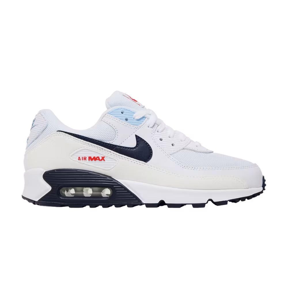 Nike Air Max 90 White Midnight Navy