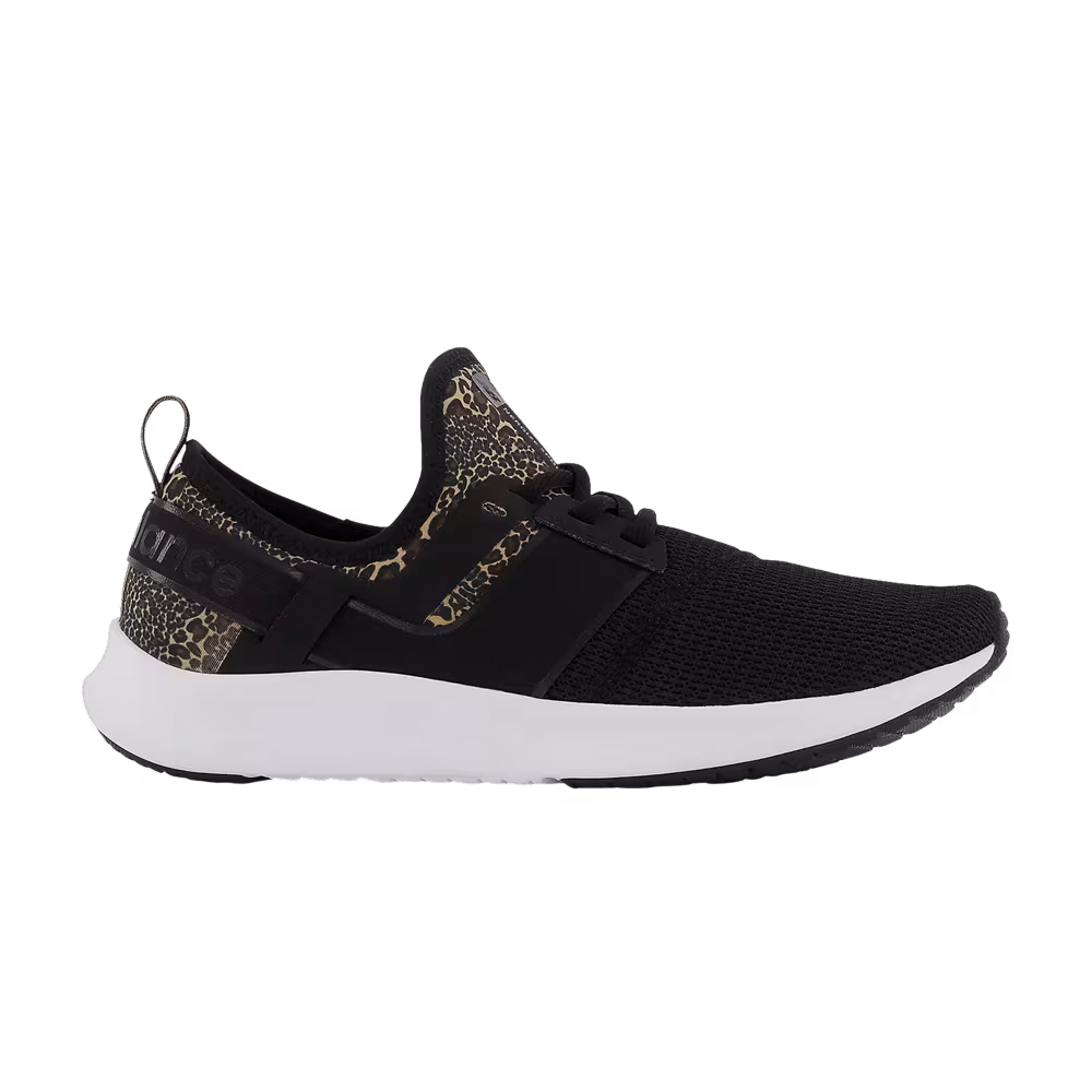 New Balance Women's Nergize Sport Black Leopard