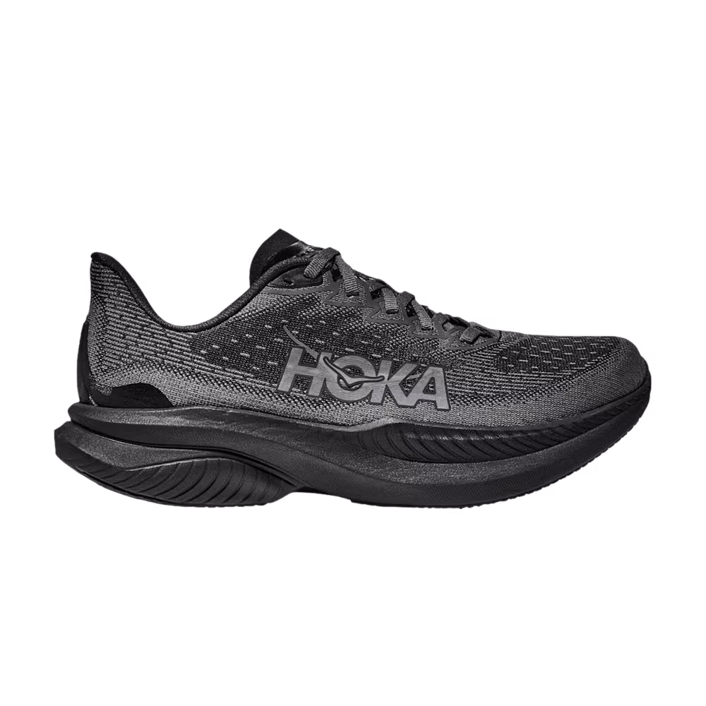 HOKA Women's Mach 6 Black Outer Orbit