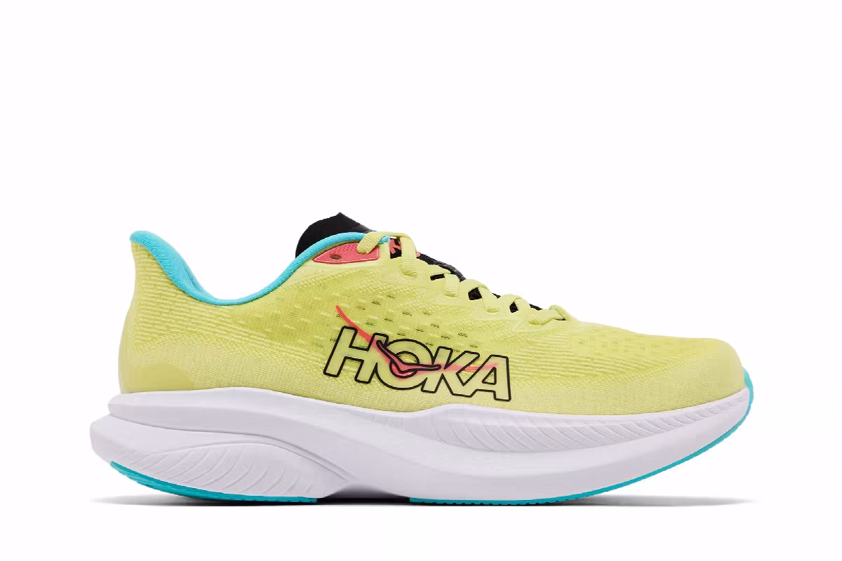 HOKA Mach 6 Yuzu Cielo Blue, view 2