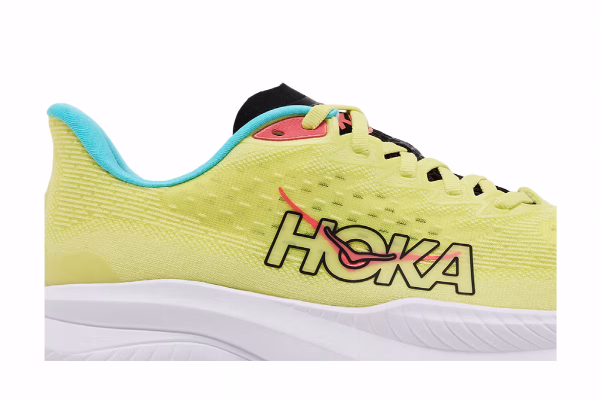HOKA Mach 6 Yuzu Cielo Blue, view 3