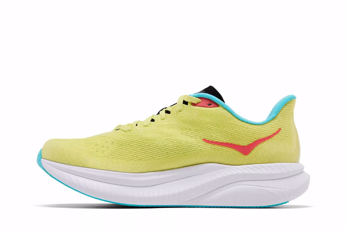 HOKA Mach 6 Yuzu Cielo Blue, view 4