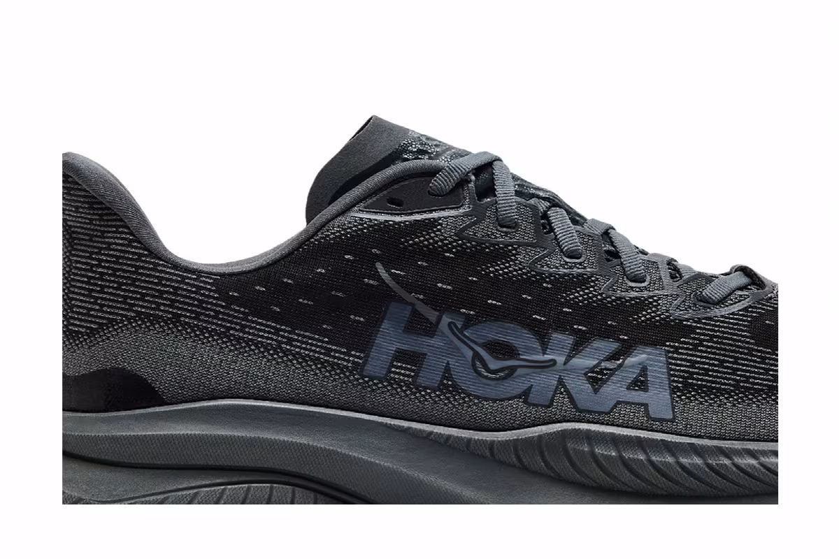 HOKA Mach 6 Triple Black, view 3