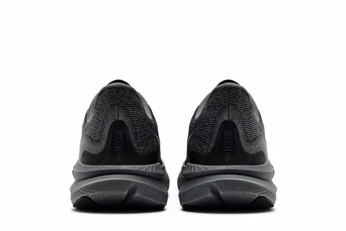 HOKA Mach 6 Triple Black, view 7