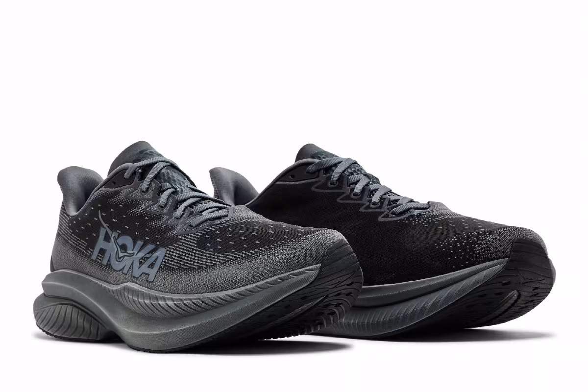 HOKA Mach 6 Triple Black, view 9