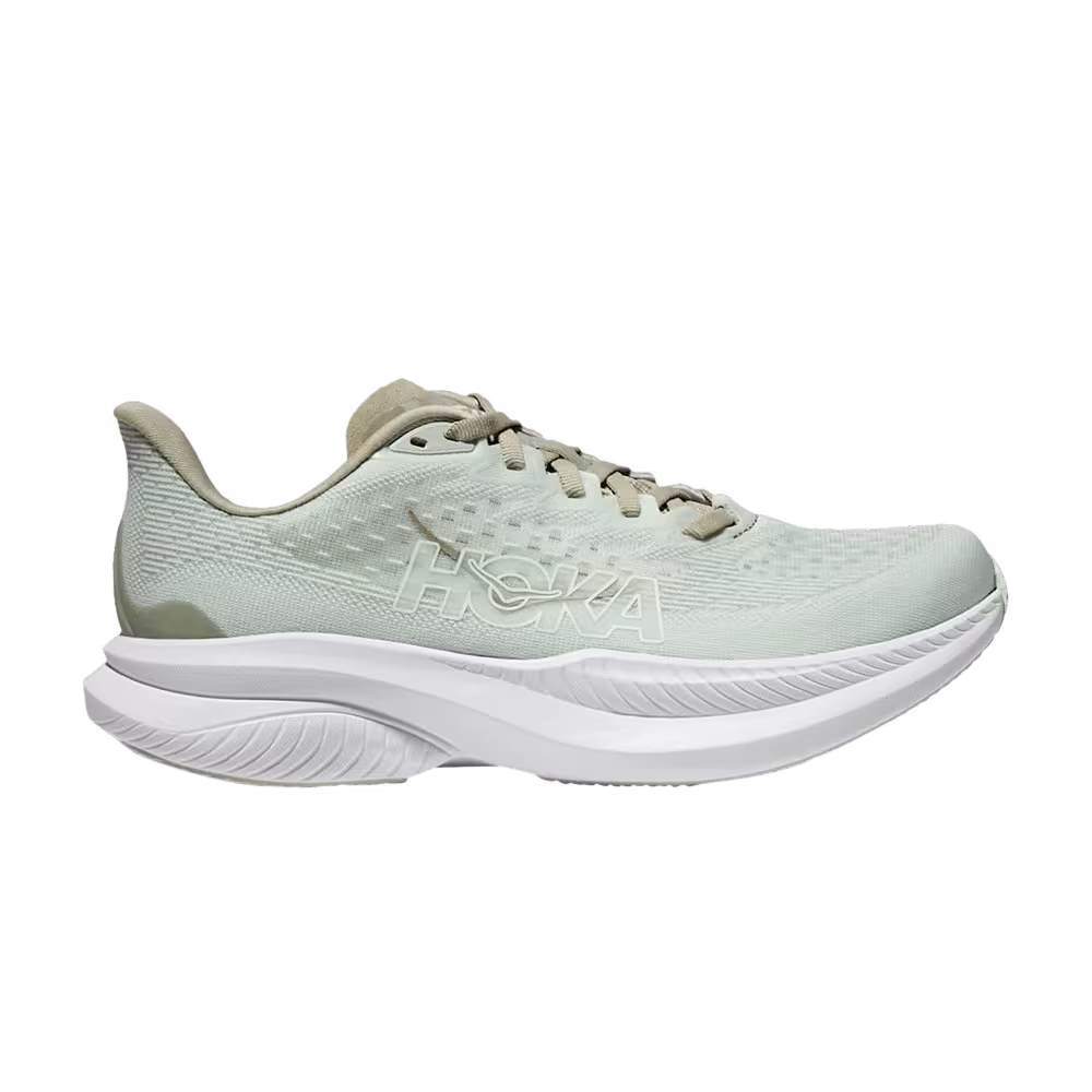 HOKA Women's Mach 6 Oyster Mushroom Truffle Salt