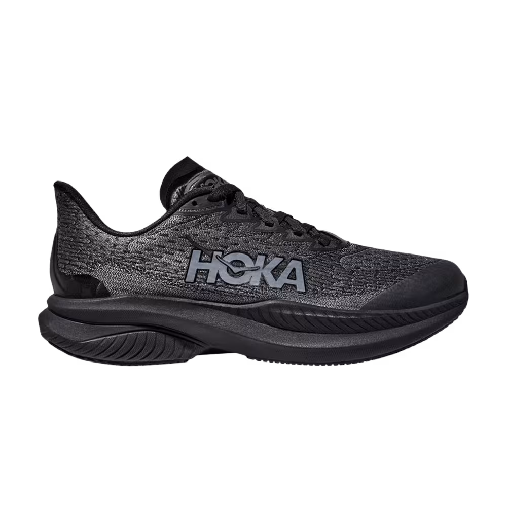HOKA Mach 6 Kids Triple Black