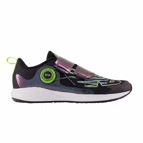 New Balance FuelCore Reveal v3 BOA Big Kid Wide 'Black Electric Teal'