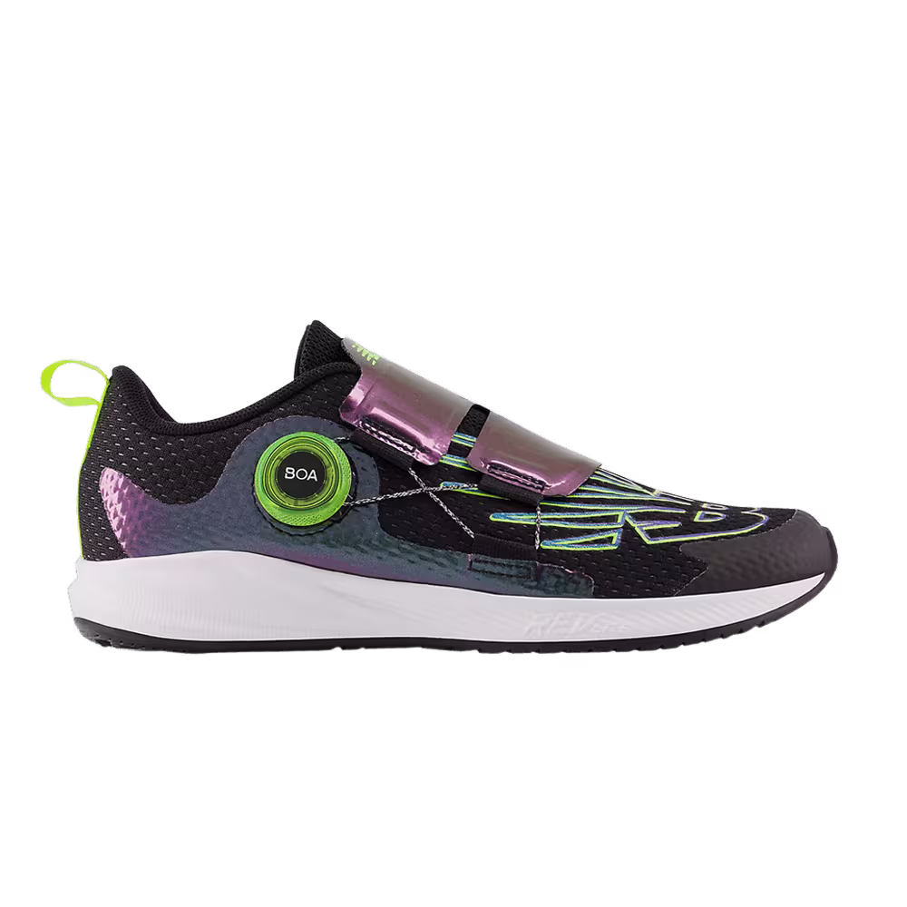 New Balance FuelCore Reveal v3 BOA Big Kid Wide Black Electric Teal