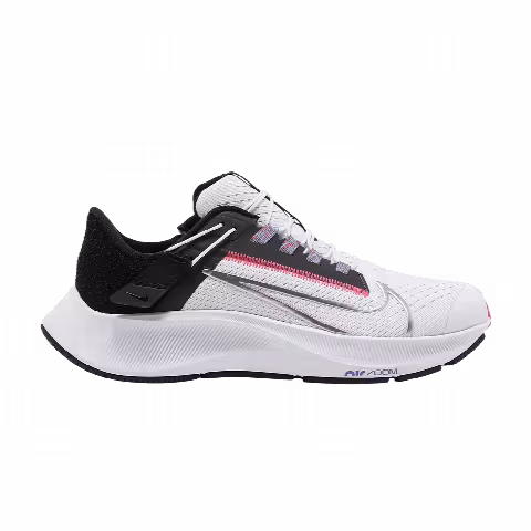 Nike Wmns Air Zoom Pegasus 38 FlyEase Wide 'White Metallic Silver'
