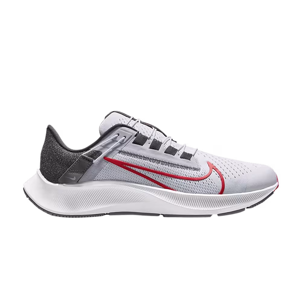 Nike Air Zoom Pegasus 38 FlyEase Pure Platinum Chile Red