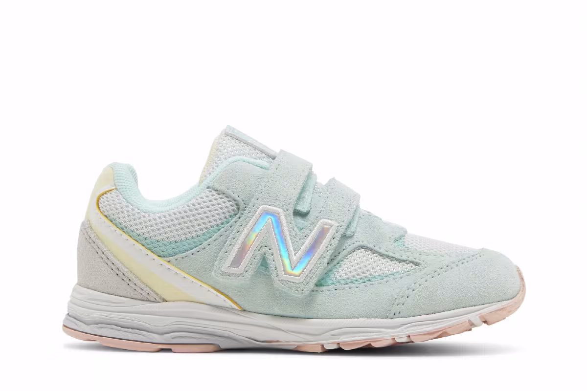 New Balance 888v2 Hook & Loop Toddler Light Surf, view 2
