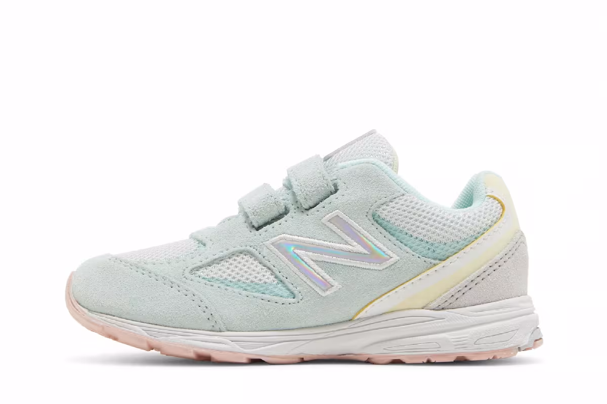 New Balance 888v2 Hook & Loop Toddler Light Surf, view 4