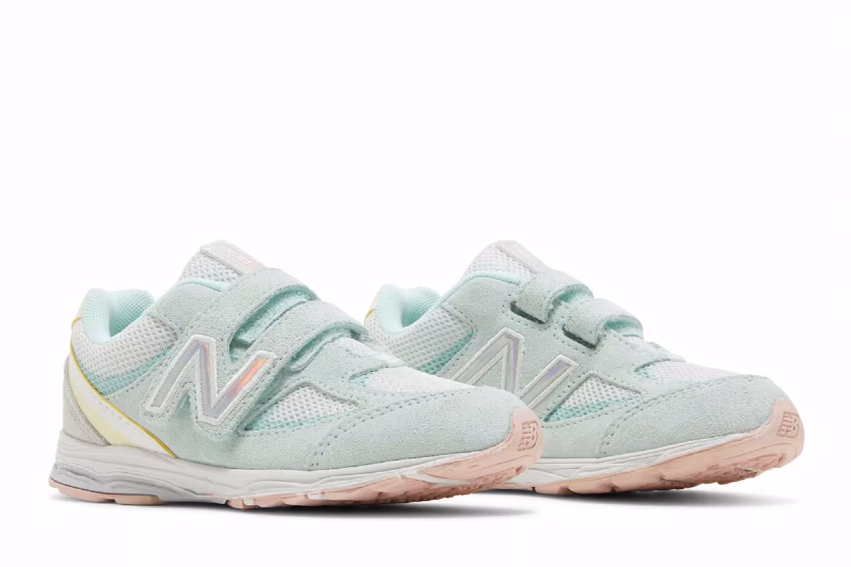 New Balance 888v2 Hook & Loop Toddler Light Surf, view 9