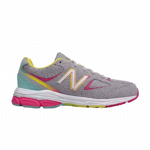 New Balance 888v2 Little Kid X-Wide 'Grey Rainbow'