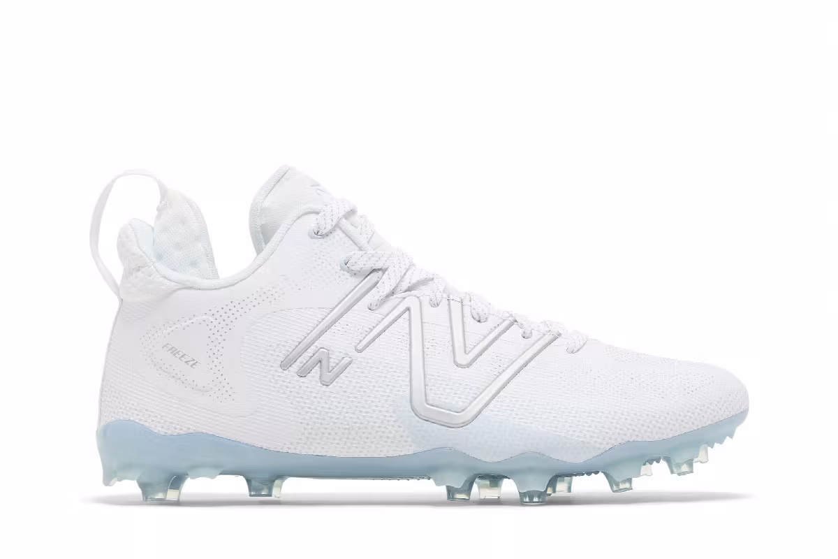 New Balance FreezeLX v4 2E Wide White Polar Blue, view 2