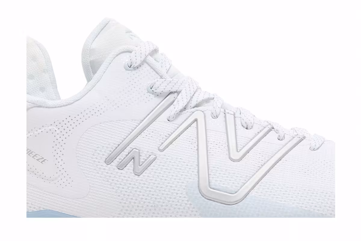 New Balance FreezeLX v4 2E Wide White Polar Blue, view 3