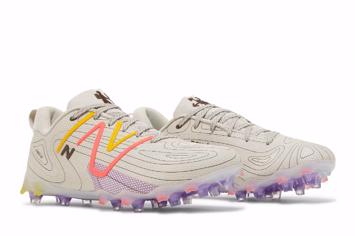 New Balance FreezeLX v4 Low Tan Energy Red, view 9